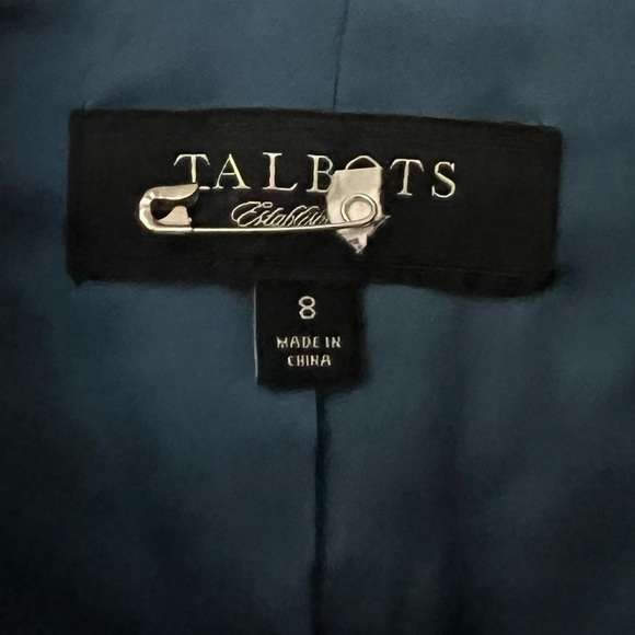 Talbot’s Blue Tweed Wool BlazerJacket - Picture 5 of 6
